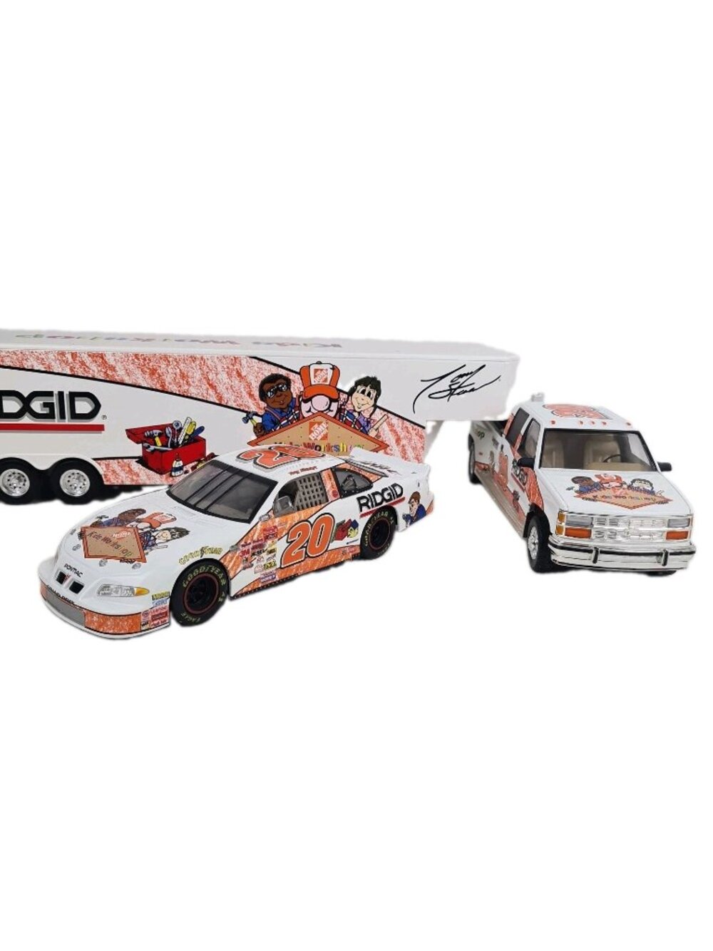 Brookfield Collectors 1:24 Tony Stewart Crew Cab, Trailer Nascar Car 100831